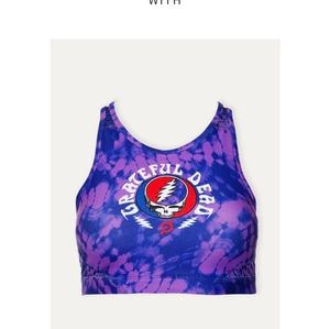 Peloton x Grateful Dead sports bra